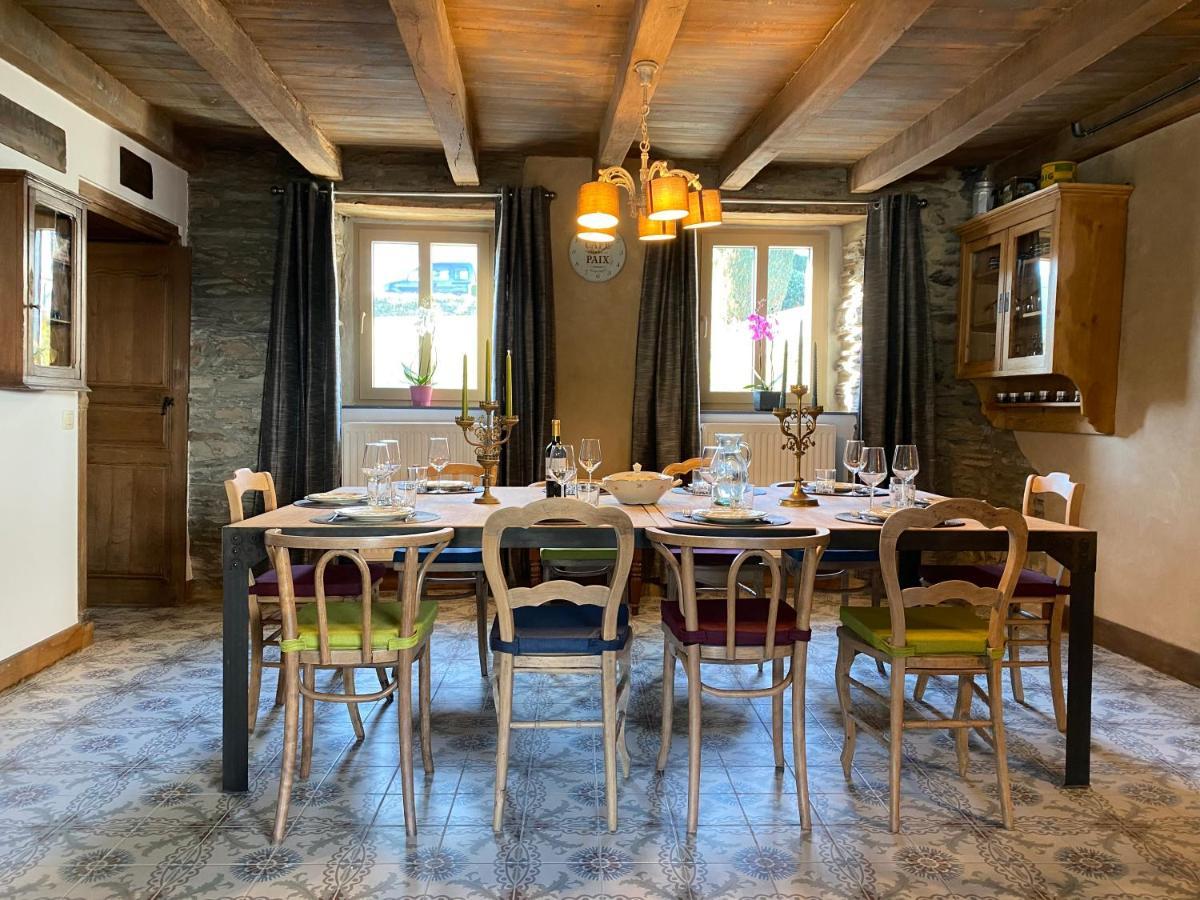 Le Héron - Gîte de charme avec rivière - 6 ou 10 personnes Fauvillers Extérieur photo